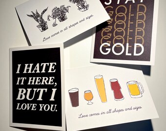 Love You in My Own Way - Greeting Card Set