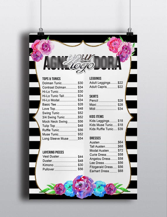 Flower Price Chart