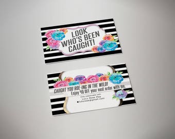 Caught Roe In the wild - Black stripes with flowers, approved fonts and colors
