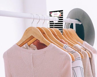 Printed Clothing Rack Dividers
