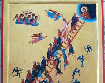 Icon The Ladder of Divine Ascent - Byzantine icons