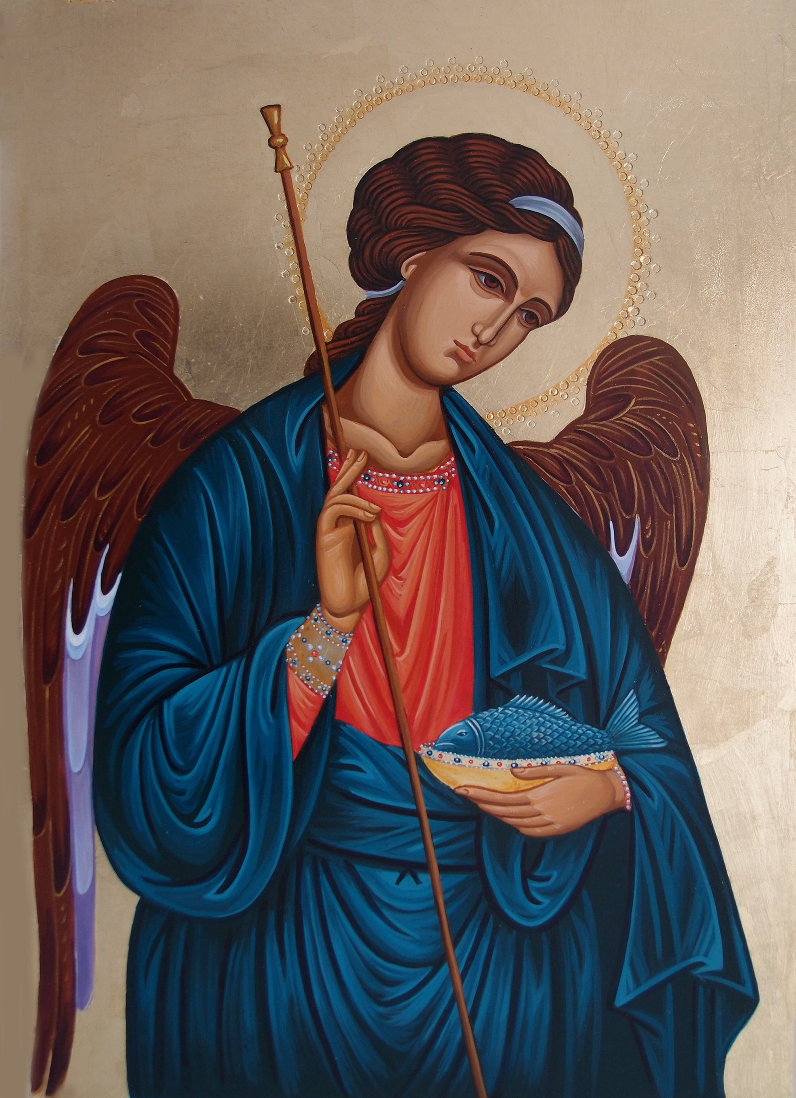 Icon of Archangel Raphael St.Raphael orthodox icon - Etsy.de