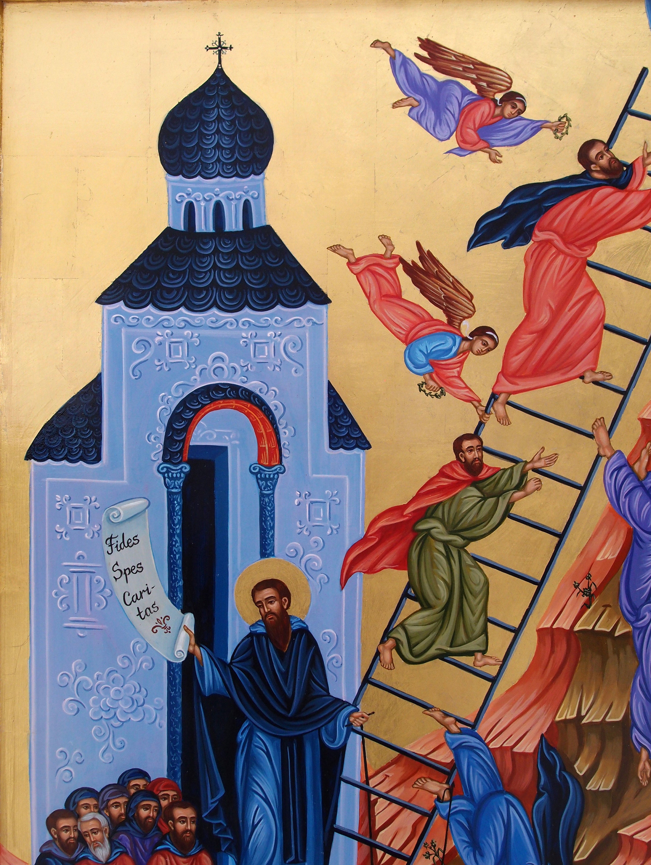 The Ladder of Divine Ascent Icon  A Reader's Guide to Orthodox Icons