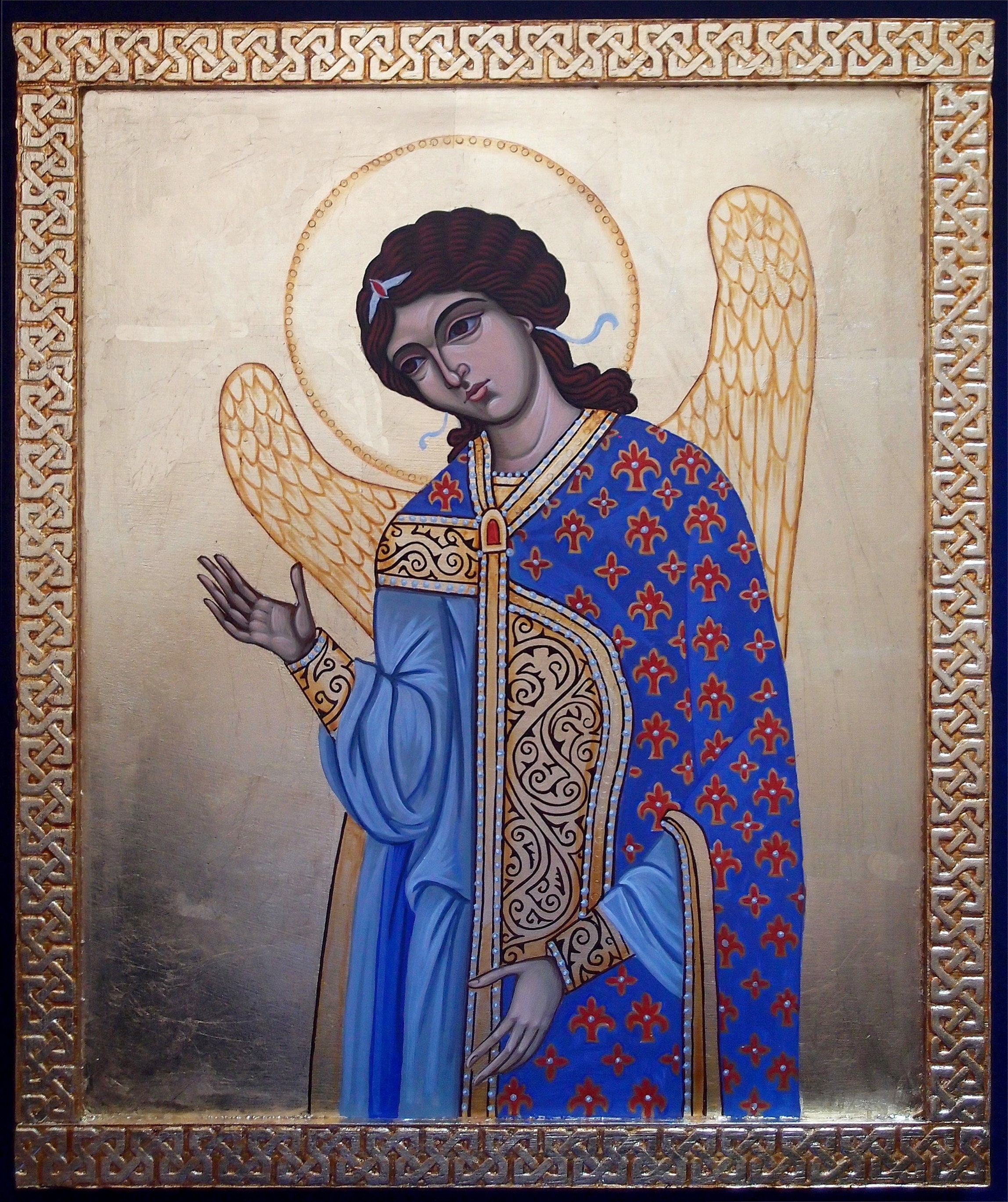 Handgefertigte Ikone der Erzengel Michael und Gabriel aus Holz griechisch-christlich-orthodoxe Berg Athos Ikone der Erzengel Mp4_2 Handgefertigte Ikone der Erzengel Michael und Gabriel aus Holz griechisch-christlich-orthodoxe Berg Athos Ikone der Erzengel Mp4_2