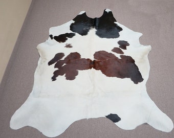 Extra Large Brazilian Cowhide rug 7.9x 6.10 ft -3958