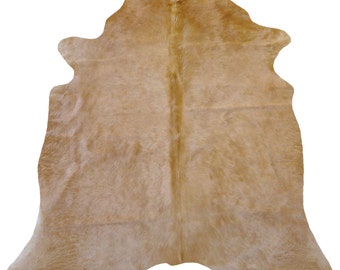 Shades of Beige Cowhide Rug