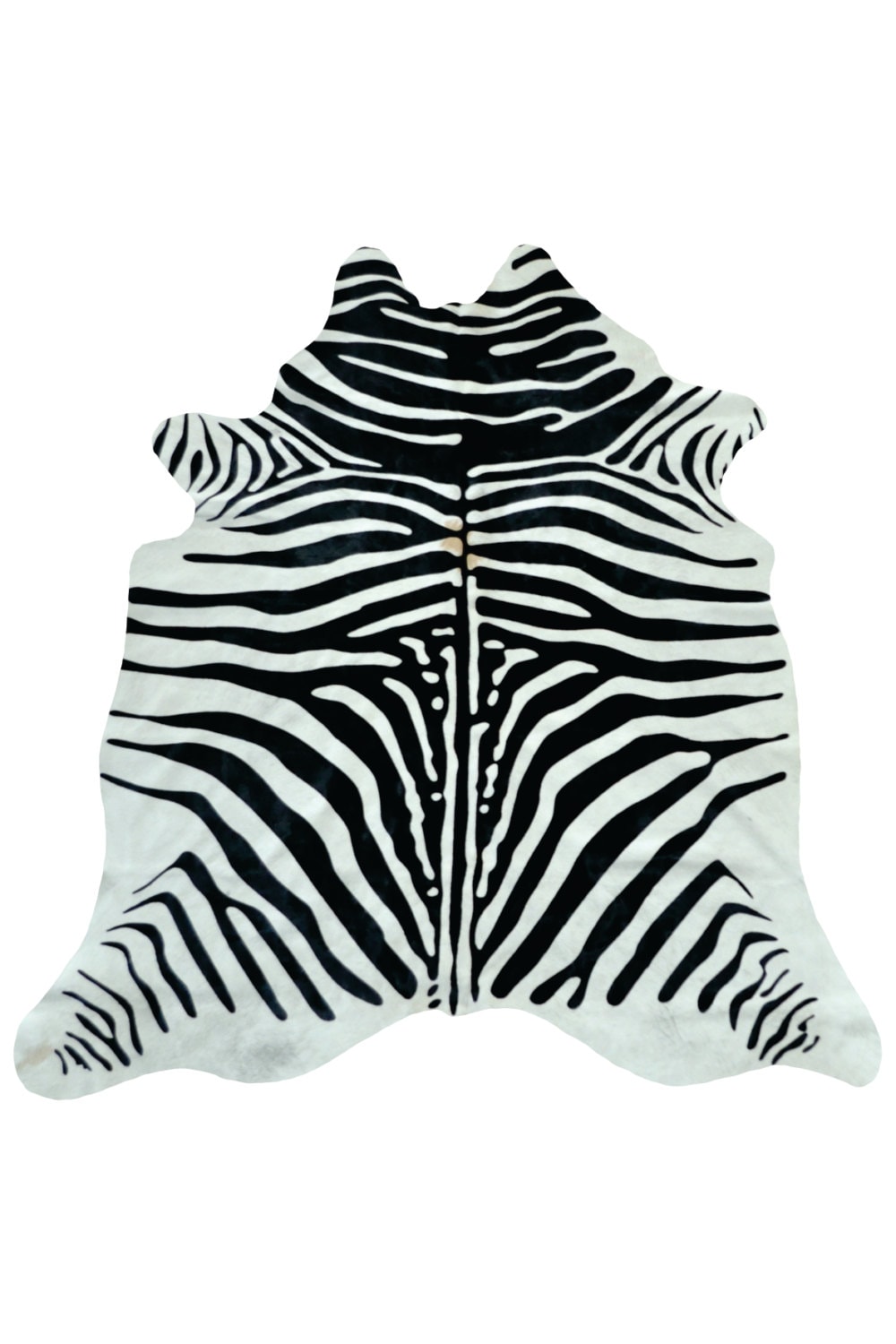 Exotic Black and White Zebra Cowhide Rug Etsy