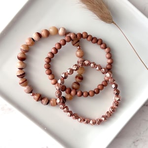 Malachite Lava Rosewood Bracelet, Essential Oil Diffuser Jewelry