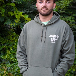 Military Green Duck&#39;d Up Hoodie