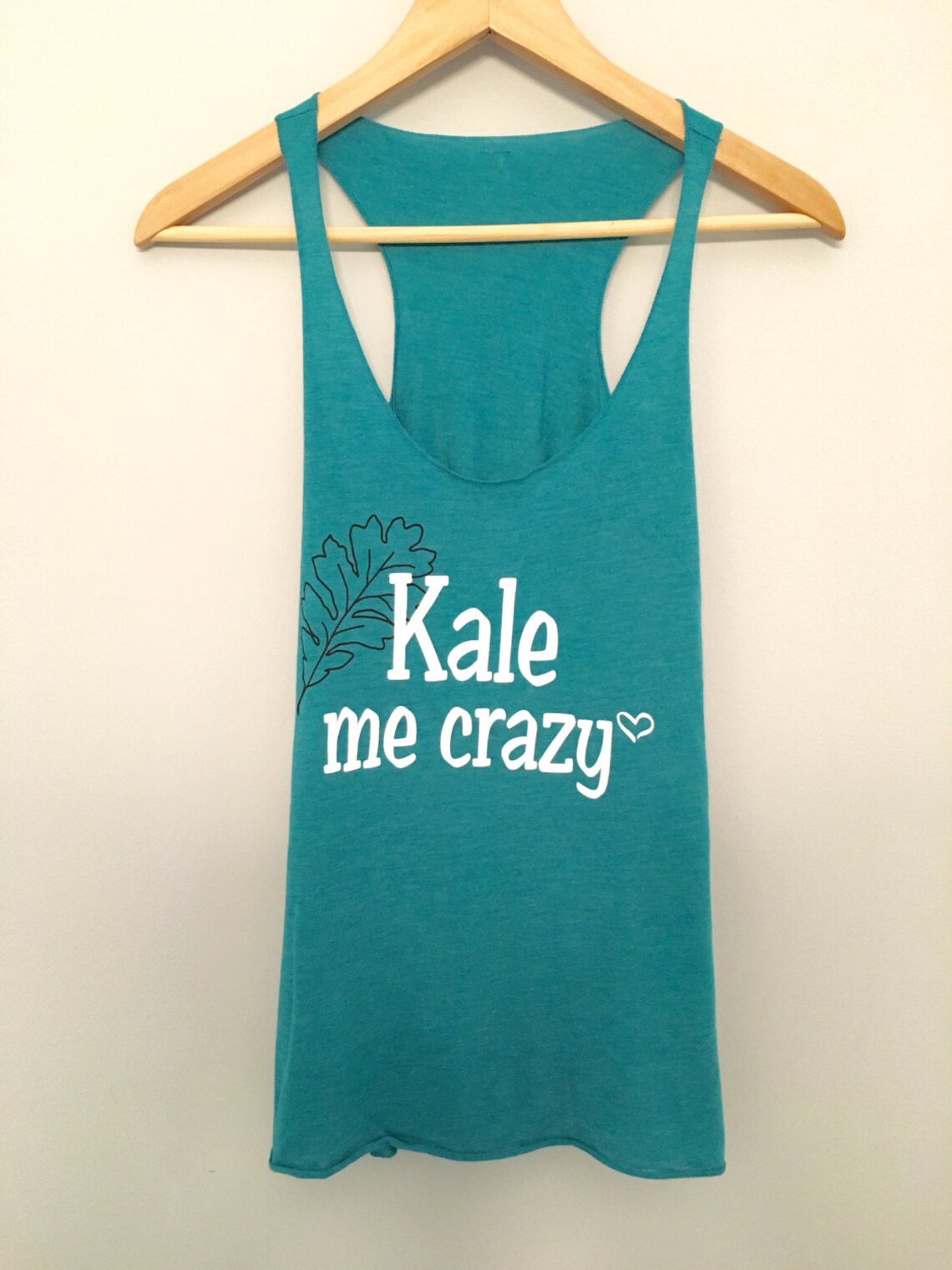 Kale Me Crazy Women's Flowy Racerback Tank Etsy