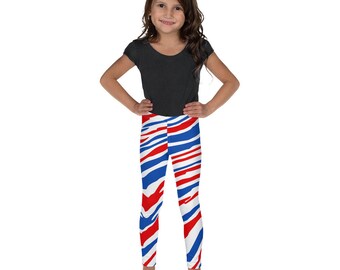 Leggings pour enfants imprimés de football Buffalo, leggings pour enfants Buffalo, pantalons pour enfants Buffalo, leggings maman et moi