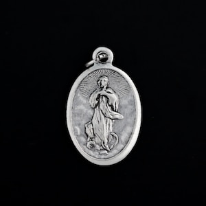 Our Lady of Assumption Medal - Blessed Virgin Mary Mother of Jesus Christ - Made in Italy
