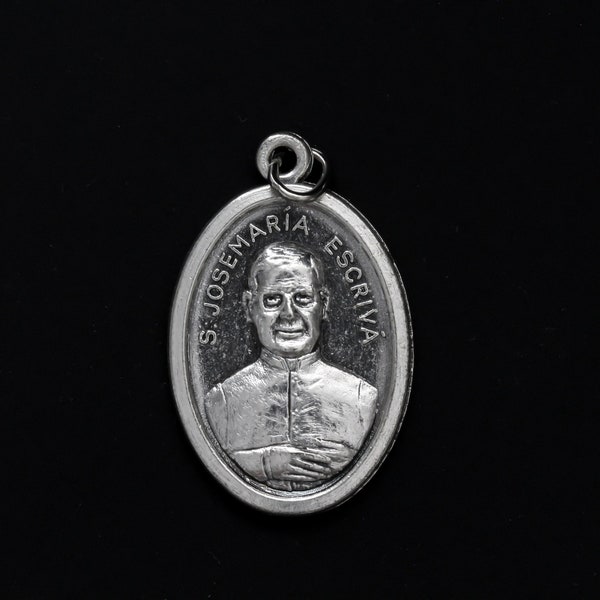 Saint Josemaria Escriva Religious Medal - Patron Saint of Diabetics - Made in Italy Catholic Religious Medal Jewelry Supply