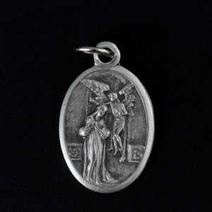 Annunciation of the Blessed Virgin Mary Medal - YHWH is Salvation - Made in Italy (Style1)