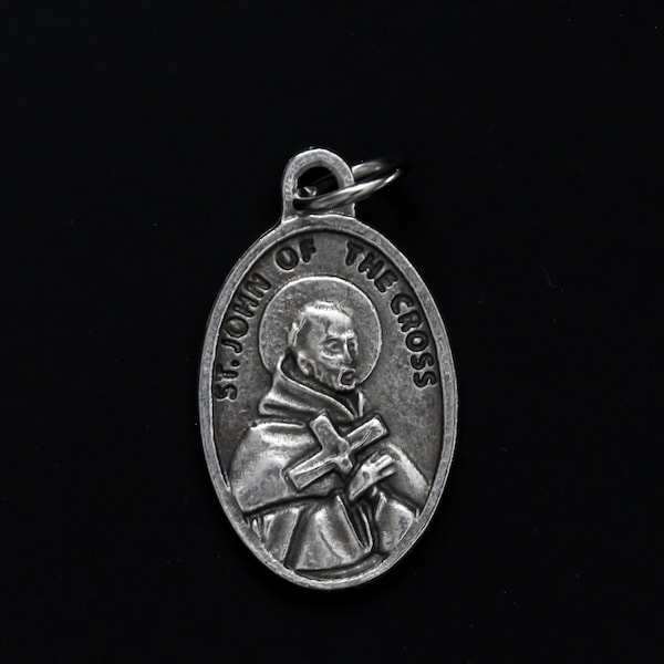 Saint John of the Cross Medal - Patron of Mystics, Contemplatives and Poets - Made in Italy