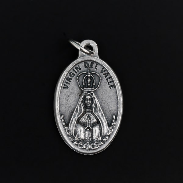 Virgin of the Valley (Virgen Del Valle ) Medal - Patroness of Eastern Venezuela and Margarita Island - Made in Italy