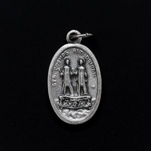 Saint Cosmas and Saint Damian medal Patron Saints of doctors, surgeons, dentists, and marital harmony