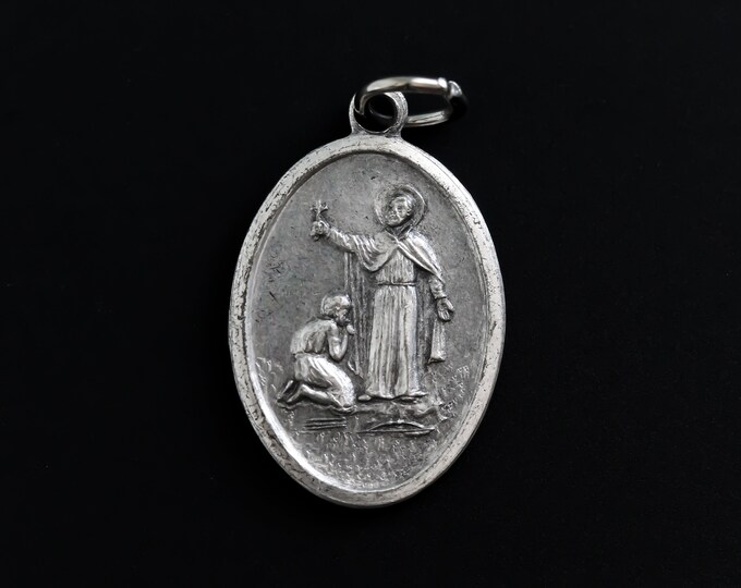 St Francis Xavier Pray for Us Medal With Virgin of Carmel (style #3 ...