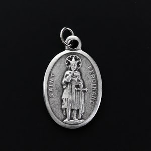 Saint Ferdinand III of Castile Medal - Patron of Engineers, Governors, and Magistrates - Mission San Fernando, California