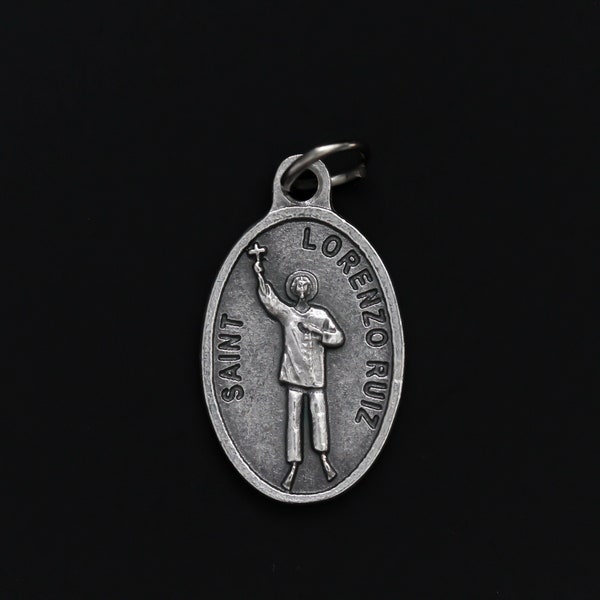 St Lorenzo Medal Silver - Etsy
