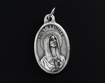 Saint Bridget of Sweden - Patron of Scholars and Widows - Made in Italy