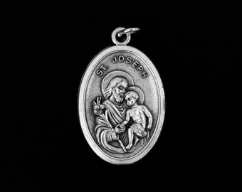 Saint Joseph Medal - Patron Saint of Fathers, Doubt, and House Hunters - Made in Italy