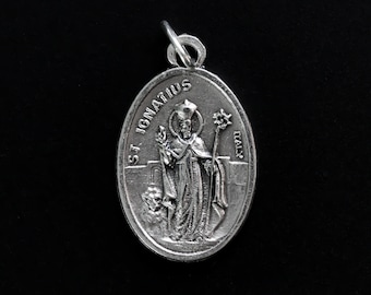 St. Ignatius of Antioch Medal - Patron Saint of Eastern Mediterranean and North Africa - Made in Italy