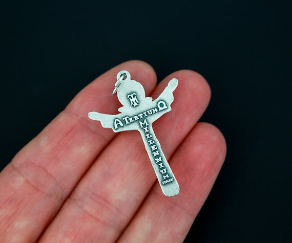 Tertium Millennium Holy Trinity Crucifix Cross - Father, Son, Holy