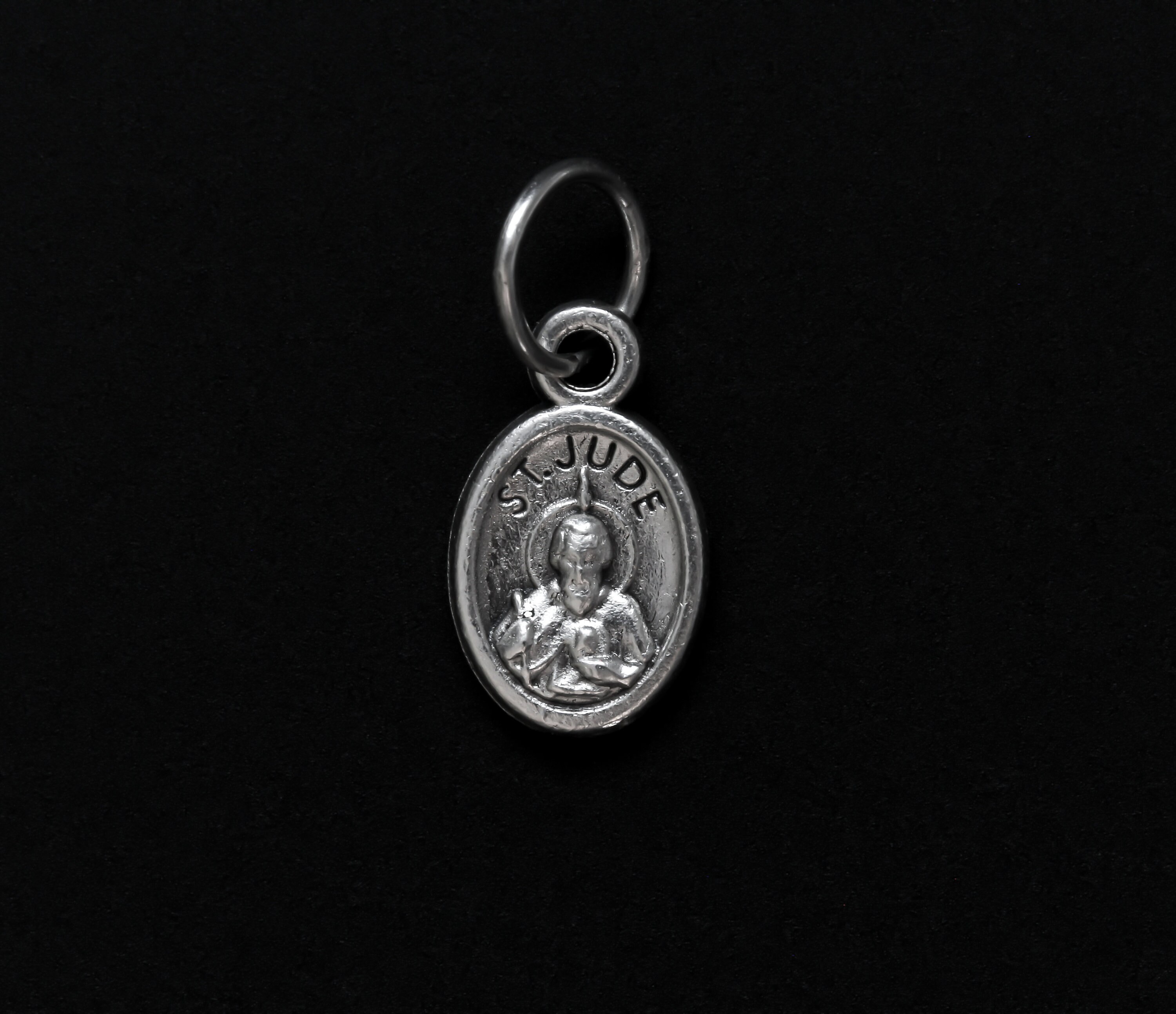 Saint Jude Mini Medal 1/2" Long - Patron Saint of Lost Causes - Made in ...