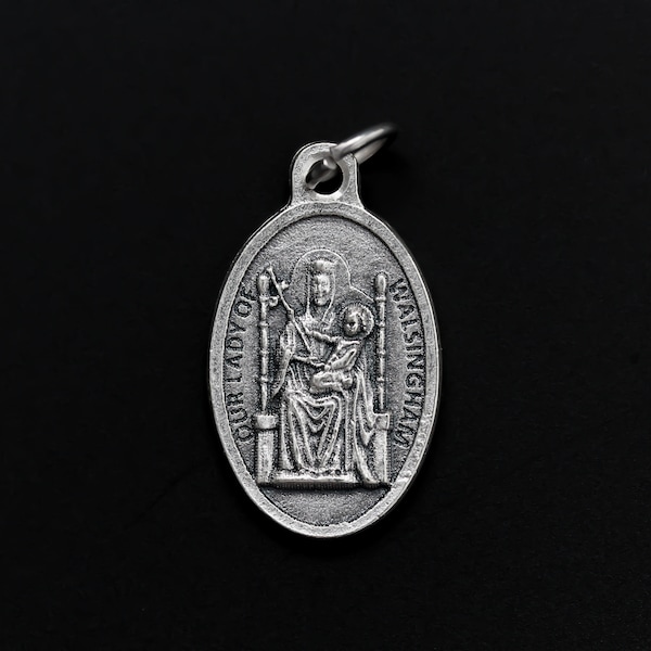 Our Lady of Walsingham Medal - Marian Apparition - Made in Italy