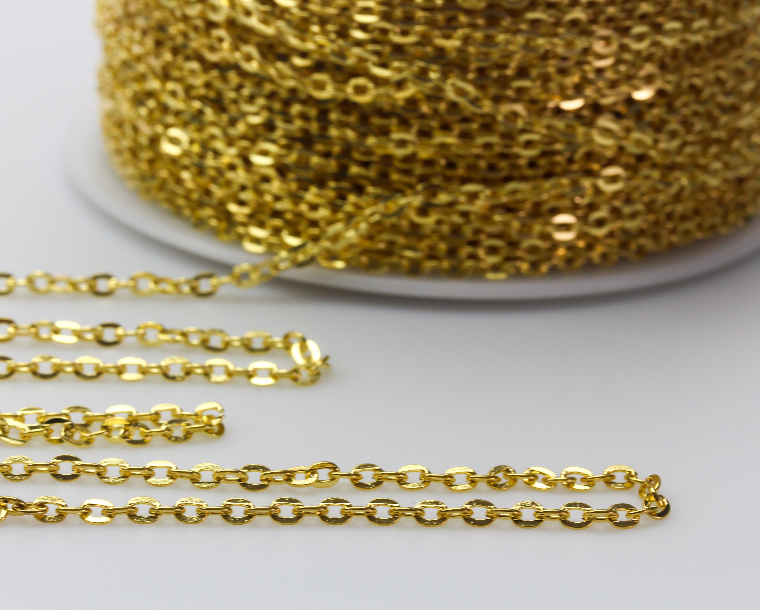 12mm Golden Plated Purse Chain, Purse Strap, Curb Chain, Wheat Chain, Cable  Chain, Chain Strap, Bag Chain, Wallet Chain, Replacement Chains
