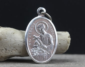 Saint Gerard Majella Medal - Aluminum Lightweight Medal - Patron of Fertility, Childbirth, and Mothers