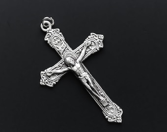 Barbara Center Barbara Rosary with 6mm Peridot Color Fire Polished Beads and 1 5/8 x 1 inch Crucifix Gift Boxed Silver Finish St St Barbara Center Barbara Rosary with 6mm Peridot Color Fire Polished Beads and 1 5/8 x 1 inch Crucifix Gift Boxed Silver Finish St St