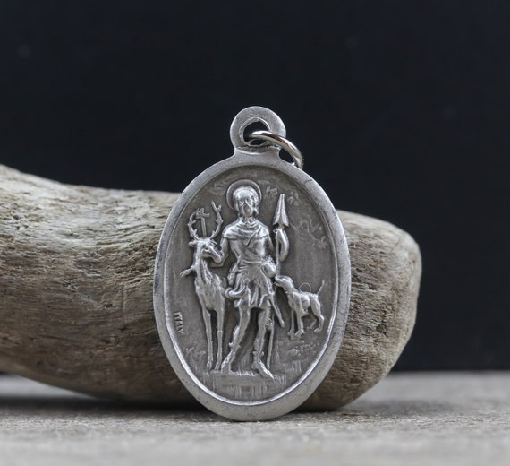 Médaille Saint Hubert Patron des chasseurs mathématiciens Etsy