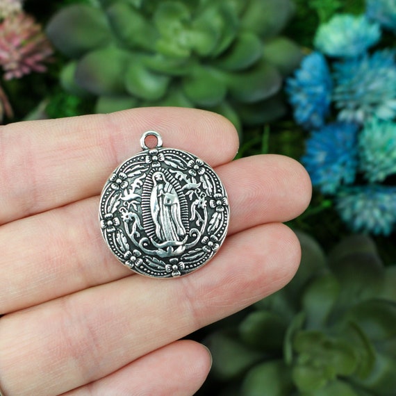 of Guadalupe Pendants Ornate Floral 