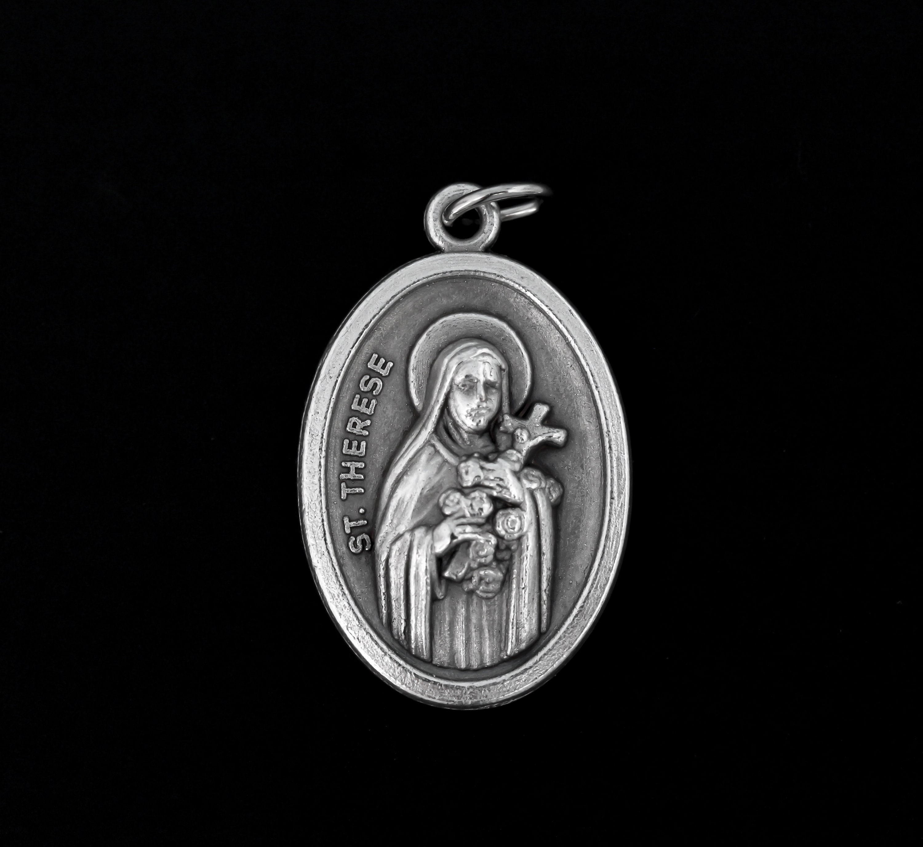 Saint Therese of Lisieux Medal, Little Flower of Jesus - Patron of