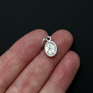 Saint Jude Mini Medal 1/2&quot; long - Patron Saint of Lost Causes - Made in Italy