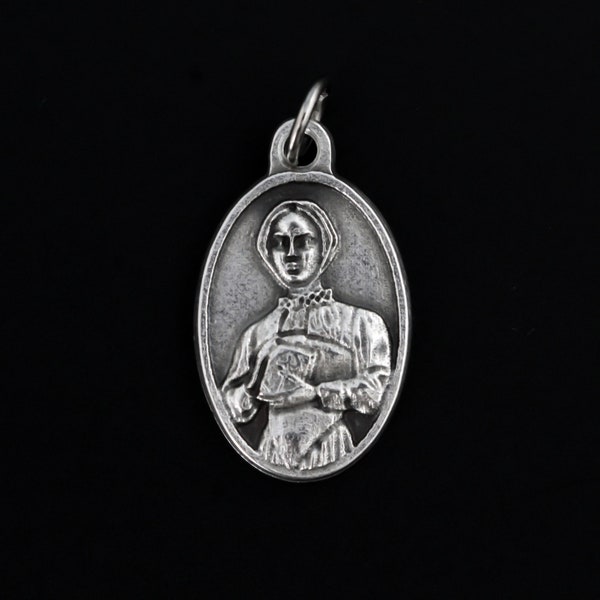 St. Margaret Clitherow Medal - Patron of Business Women and Martyrs - Made in Italy