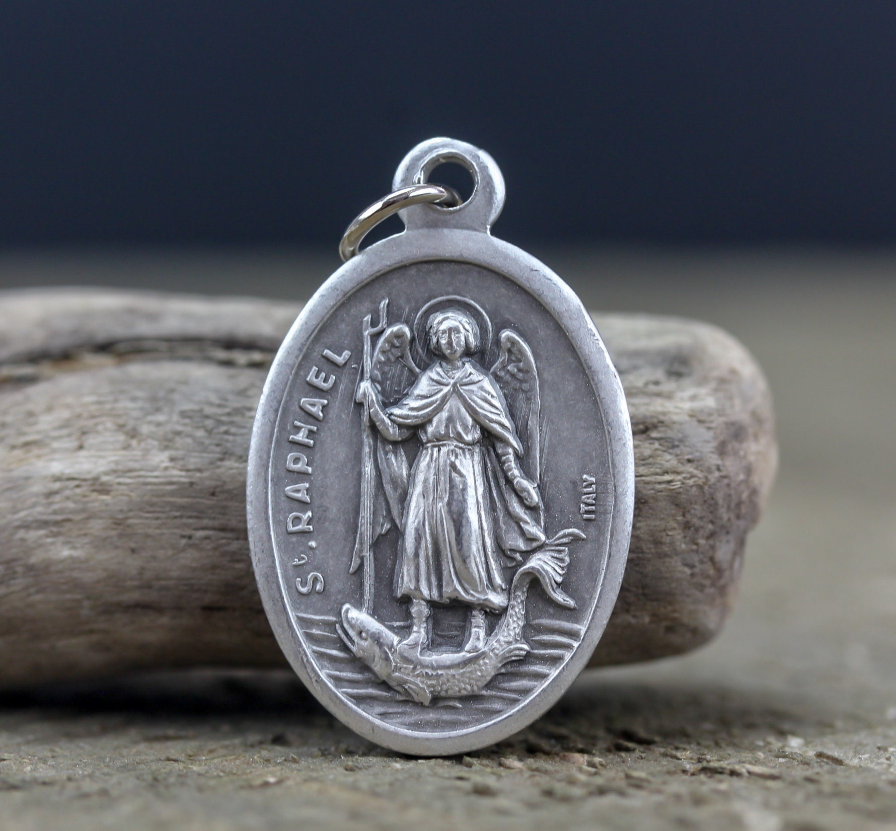 Saint Raphael Archangel medal Patron of nurses doctors and Etsy