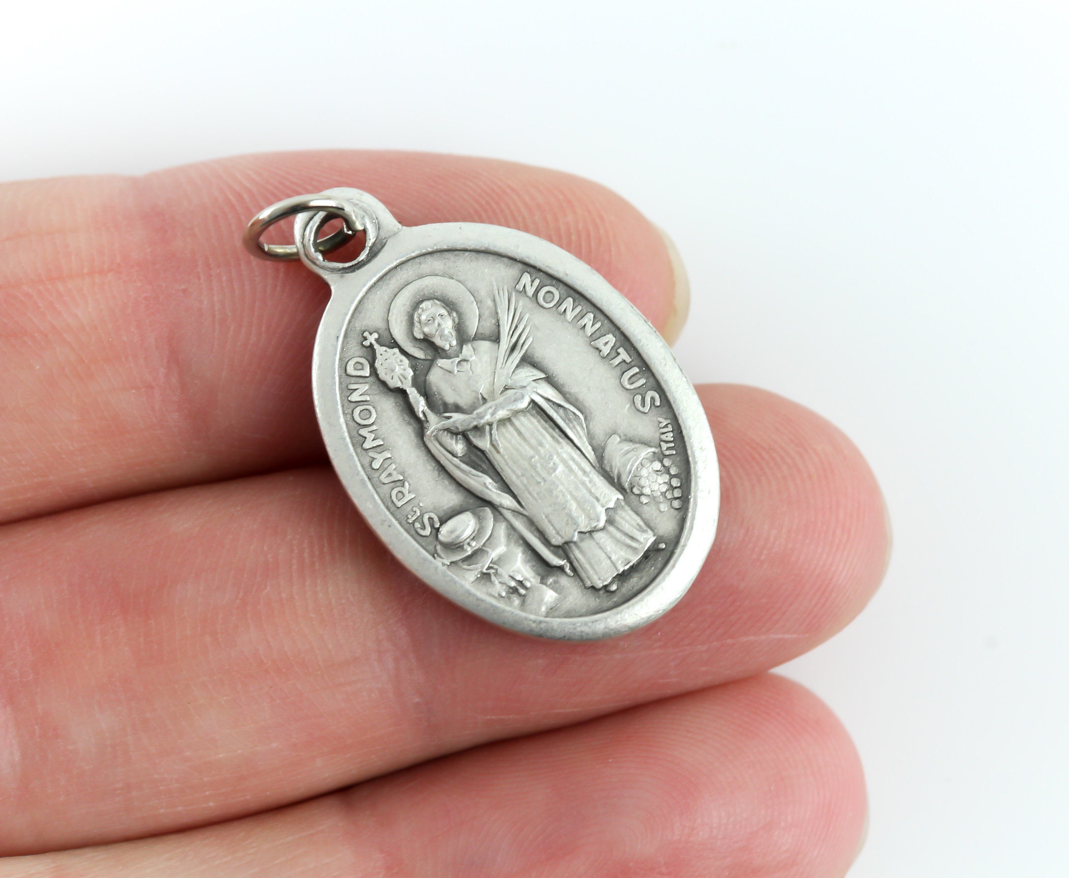Saint Raymond Nonnatus Medal Patron of Pregnant Women Etsy