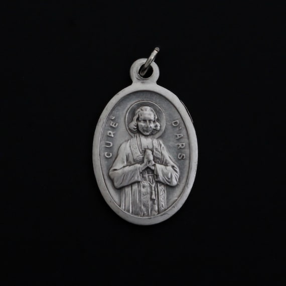 Saint John Vianney Curé d'Ars Medal - Patron of Parish Priests and Confessors