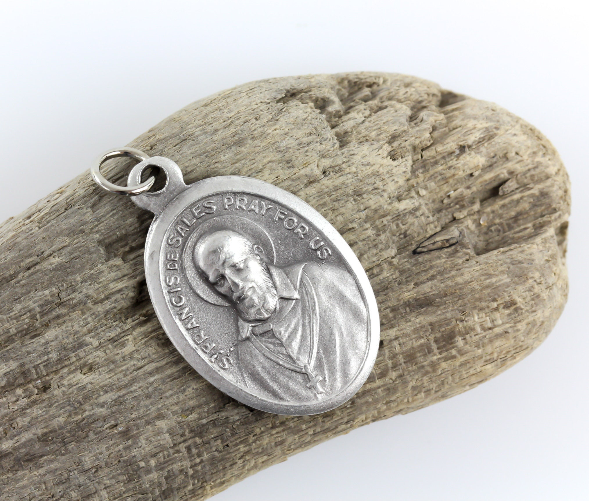 Saint Francis De Sales Medal - Catholic Patron Saint of the Deaf - St ...