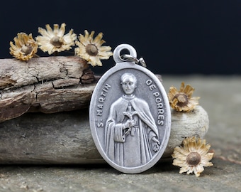 Gold Filled St Martin De Porres Pendant Gold Filled St Martin De Porres Pendant