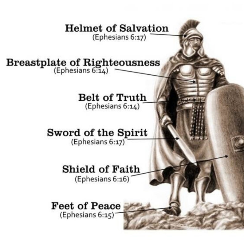 5-armor-of-god-charm-sets-of-6-pieces-ephesians-6-11-be-etsy