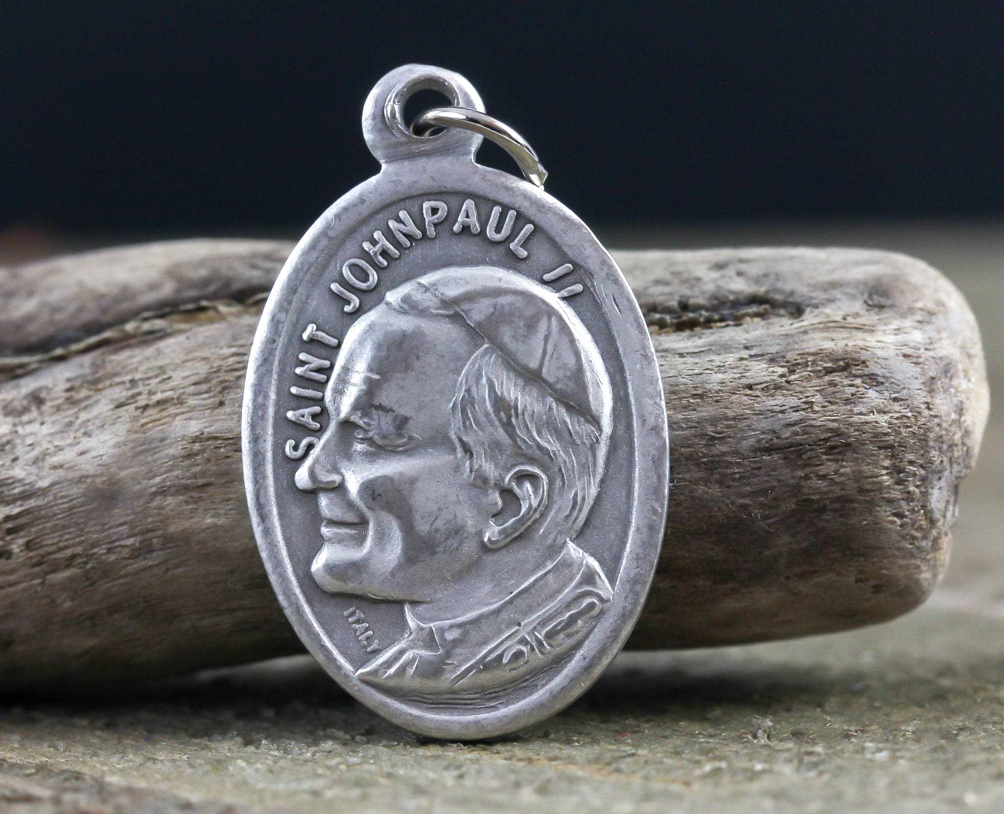 Saint John Paul II Silver Tone Medal Patron Saint of World Youth Day ...
