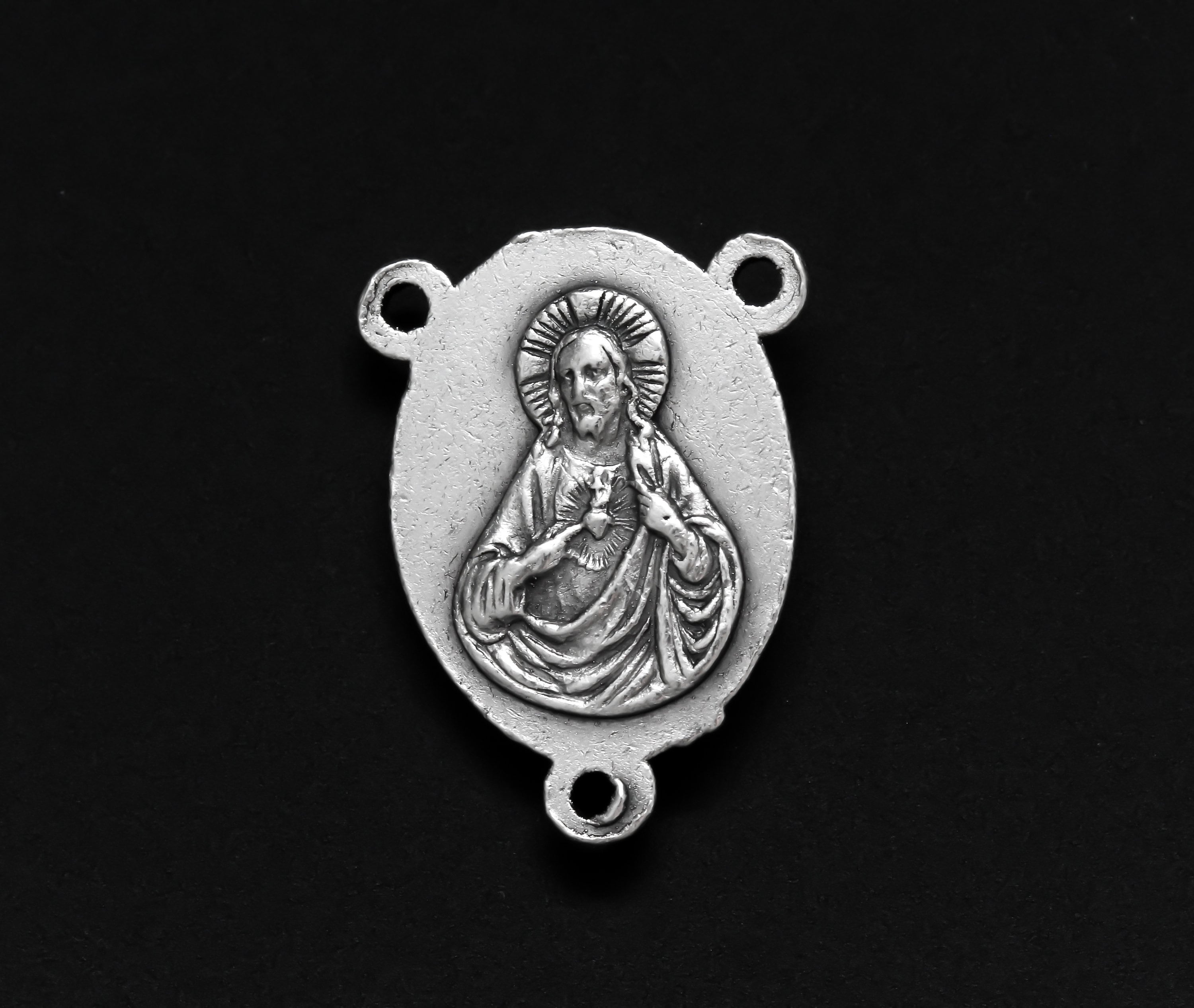 Blessed Virgin Mary Rosary Centerpiece With the Sacred Heart - Etsy