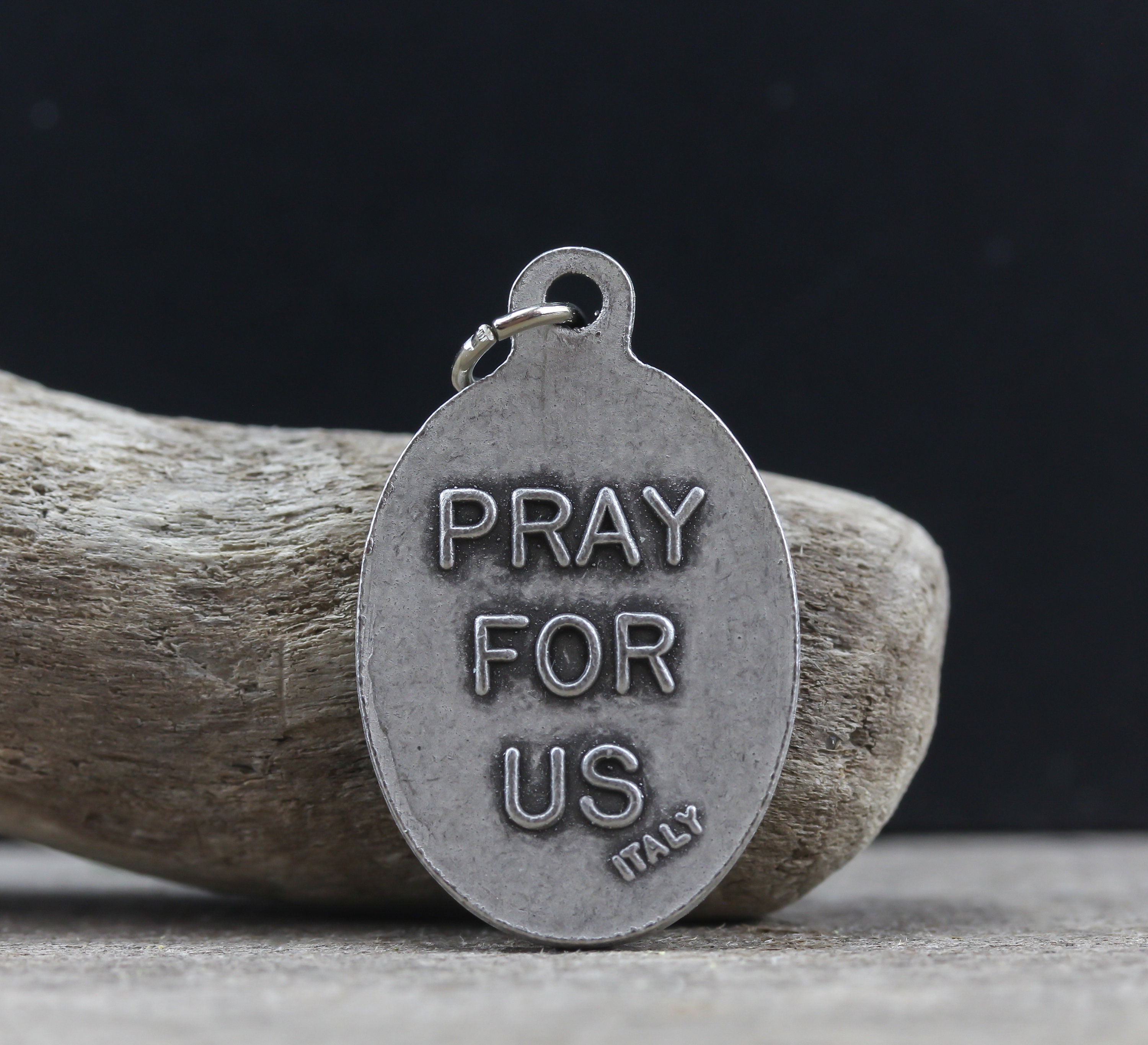 5 Stück St. Francis Haustiermedaillen – Silberfarben, 2,5 Cm, Für Halsband Von Hund & Katze