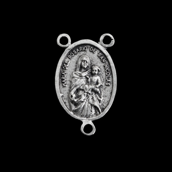 Our Lady of the Rosary of San Nicolás Rosary Centerpiece - Holy