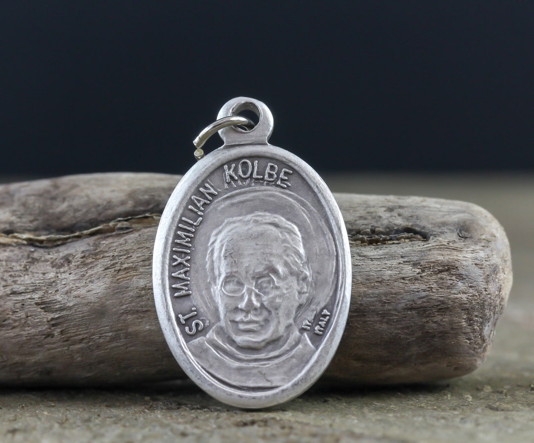 Saint Maximilian Kolbe Medal - Patron of Drug Addicts, Addiction