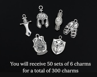 50 Armor of God-bedelsets van 6 stuks - Efeziërs 6:11 Be Strong in the Lord Spiritual Battle Armor (50 sets)